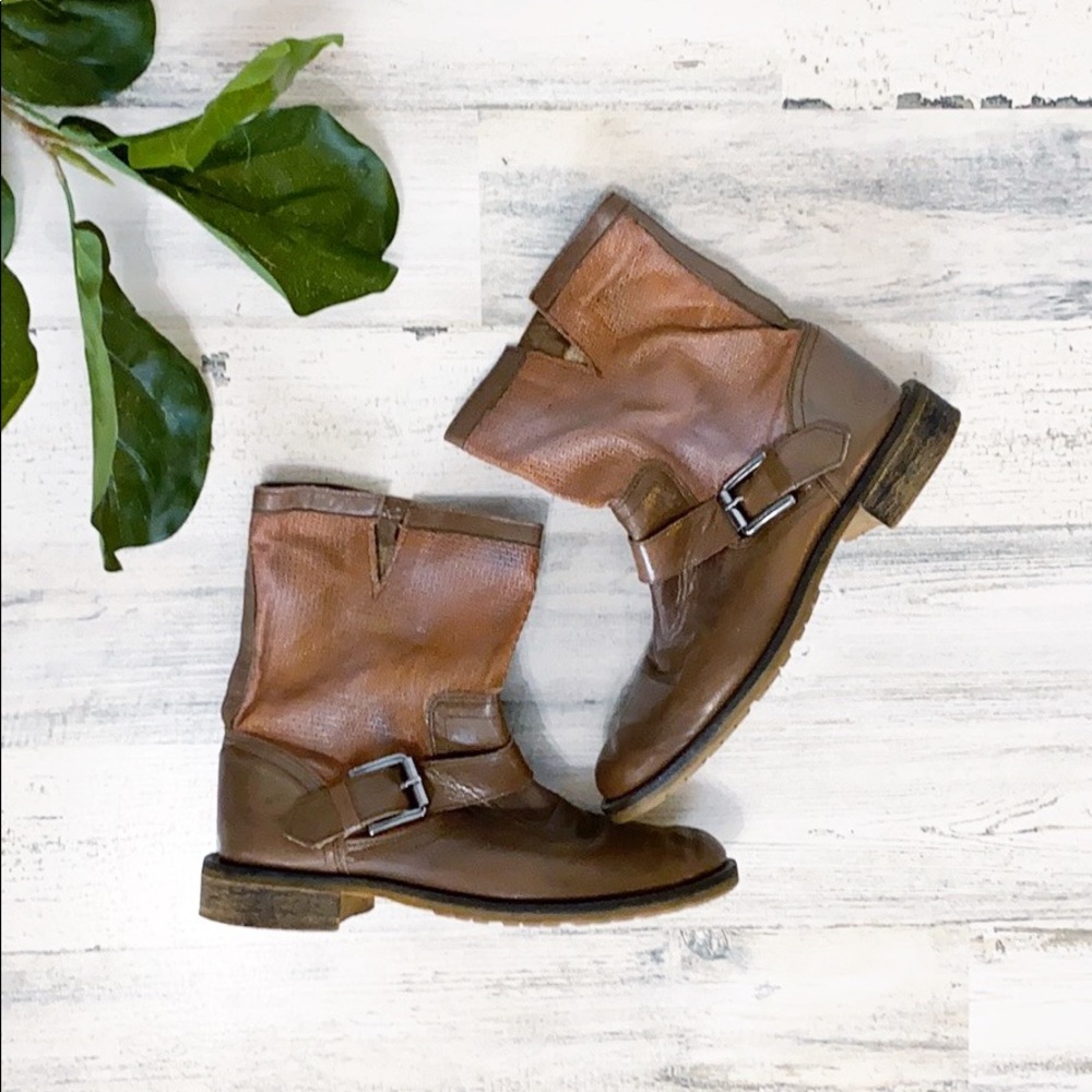 Bronx Leather Ankle Boots